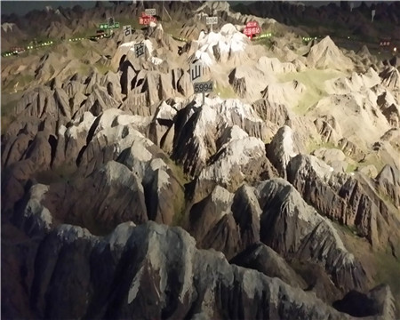 地形地貌沙盤(pán)模型